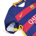 Su&aacute;rez #9 Barcelona Retro Jersey Home 2015/16