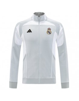 Real Madrid Anthem Jacket 07 Gray 2025/26