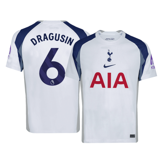 DRAGUSIN #6 Tottenham Hotspur Home Jersey 2025/26