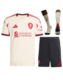 Liverpool Away Jersey Full Kit 2025/26
