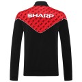 Manchester United Anthem Jacket Red&amp;Black 2025/26