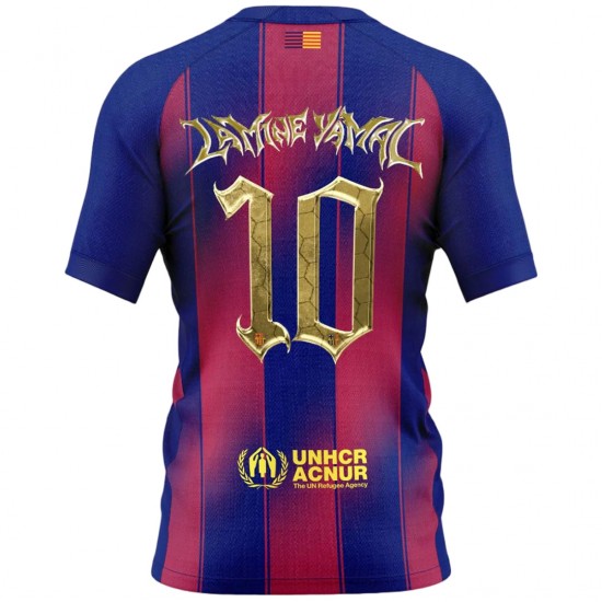 LAMINE YAMAL #10 Barcelona Home Jersey 2025/26 - Kopa Trophy Edition