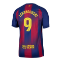 LEWANDOWSKI #9 Barcelona Home Match Jersey Player Version 2025/26 - UCL