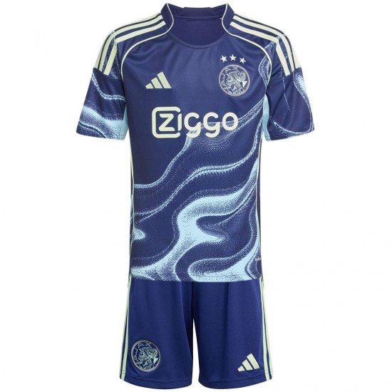 Kids Ajax Away Jersey Kit 2025/26