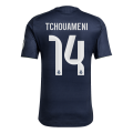 TCHOUAMENI #14 Real Madrid Away Match Jersey Player Version 2025/26