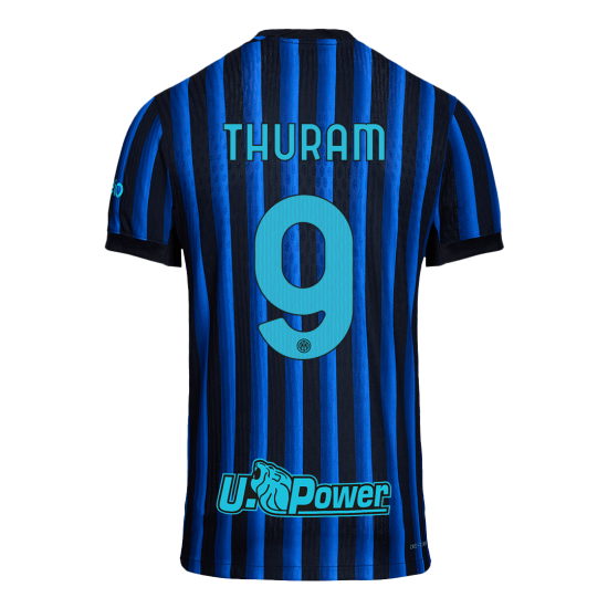THURAM #9 Inter Milan Home Match Jersey Player Version 2025/26