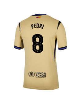 PEDRI #8 Barcelona Away Jersey 2025/26 - UCL