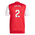 SALIBA #2 Arsenal Home Match Jersey Player Version 2025/26