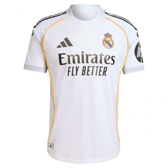 Real Madrid Home Match Jersey Player Version 2025/26