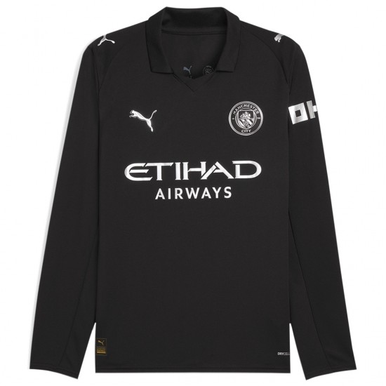Manchester City Away Long Sleeve Jersey 2025/26