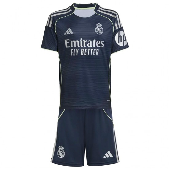 Kids Real Madrid Away Jersey Kit 2025/26 - [Super Replica]