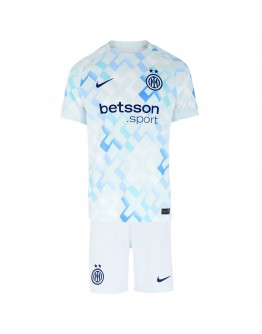 Kids Inter Milan Away Jersey Kit 2025/26
