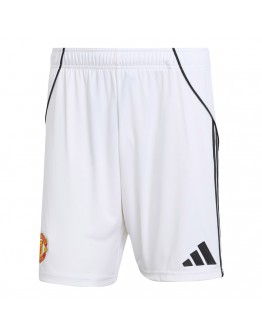 Manchester United Home Soccer Shorts 2025/26