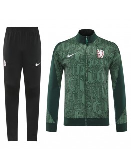 Chelsea Training Tracksuit Kit(Jacket+Pants) Green 2025/26