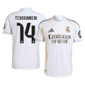 TCHOUAMENI #14 Real Madrid Home Match Jersey Player Version 2025/26