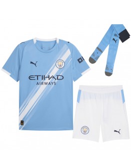 [Super Replica] Manchester City Home Jersey Full Kit 2025/26