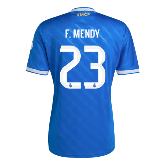 F. MENDY #23 Real Madrid Third Jersey 2025/26