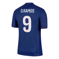 G.RAMOS #9 PSG Home Match Jersey Player Version 2025/26