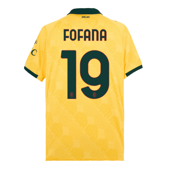 FOFANA #19 AC Milan Third Jersey 2025/26