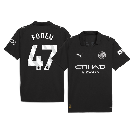 FODEN #47 Manchester City Away Jersey 2025/26