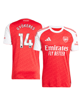 GYÖKERES #14 Arsenal Home Jersey 2025/26 - [Super Replica]