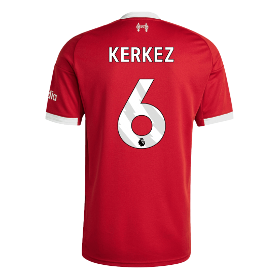 KERKEZ #6 Liverpool Home Jersey 2025/26