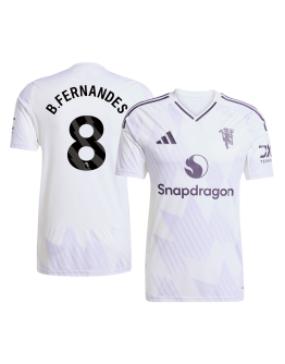 B.FERNANDES #8 Manchester United Away Jersey 2025/26