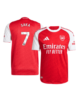 SAKA #7 Arsenal Home Match Jersey Player Version 2025/26