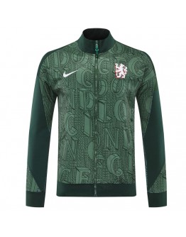 Chelsea Anthem Jacket Green 2025/26