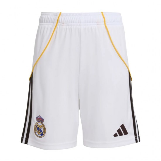 Real Madrid Home Soccer Shorts 2025/26
