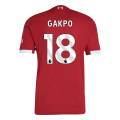 GAKPO #18 Liverpool Home Match Jersey Player Version 2025/26