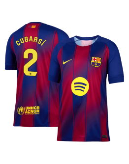 CUBARSÍ #2 Barcelona Home Jersey 2025/26
