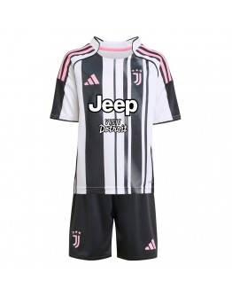 Kids Juventus Home Jersey Kit 2025/26