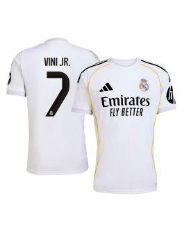 VINI JR. #7 Real Madrid Home Jersey 2025/26 - [Super Replica]