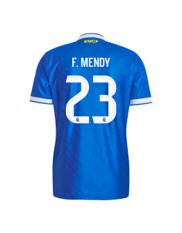 F. MENDY #23 Real Madrid Third Match Jersey Player Version 2025/26