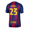 KOUNDE #23 Barcelona Home Match Jersey Player Version 2025/26 - UCL