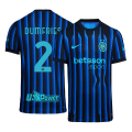 DUMFRIES #2 Inter Milan Home Match Jersey Player Version 2025/26