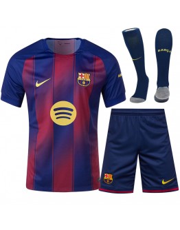 Barcelona Home Jersey Whole Kit 2025/26 - [Super Replica]