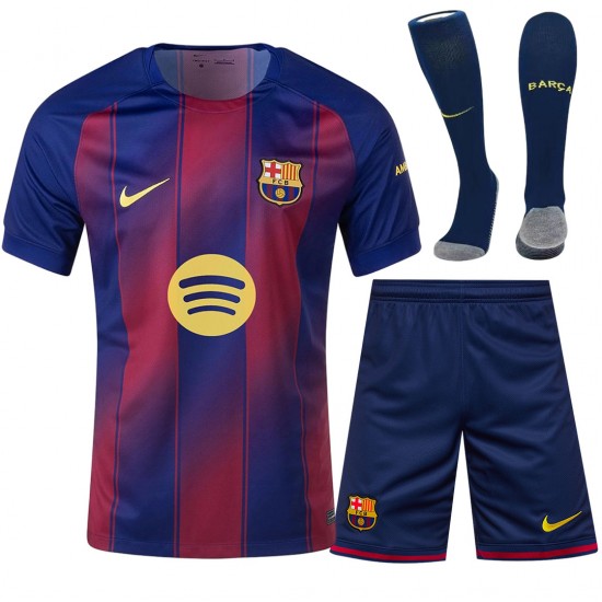 Barcelona Home Jersey Whole Kit 2025/26 - [Super Replica]