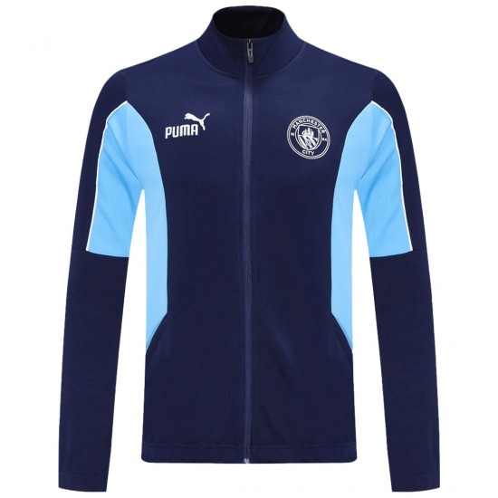 Manchester City Anthem Jacket Navy 2025/26