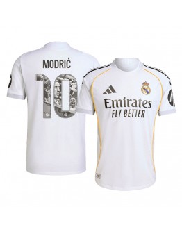 MODRIĆ Special #10 Real Madrid Home Match Jersey 2025/26