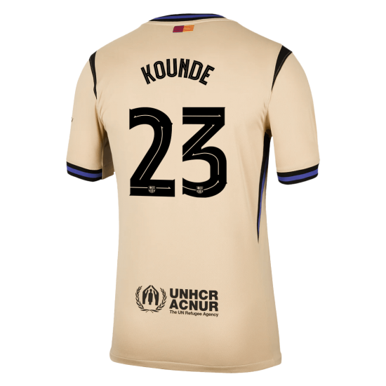 KOUNDE #23 Barcelona Away Jersey 2025/26 - UCL