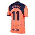 RAPHINHA #11 Barcelona Third Match Jersey Player Version 2025/26 - UCL