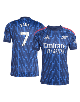 SAKA #7 Arsenal Away Jersey 2025/26