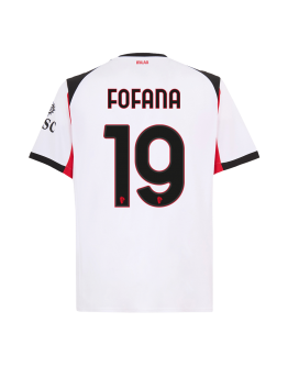 FOFANA #19 AC Milan Away Jersey 2025/26