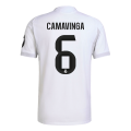 CAMAVINGA #6 Real Madrid Home Match Jersey Player Version 2025/26