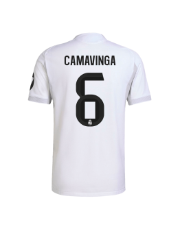 CAMAVINGA #6 Real Madrid Home Match Jersey Player Version 2025/26