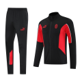 AC Milan Training Tracksuit Kit(Jacket+Pants) Black 2025/26