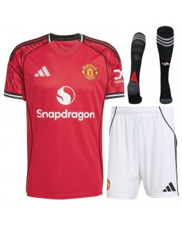 Manchester United Home Jersey Full Kit 2025/26 - [Super Replica]