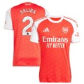 SALIBA #2 Arsenal Home Jersey 2025/26 - [Super Replica]